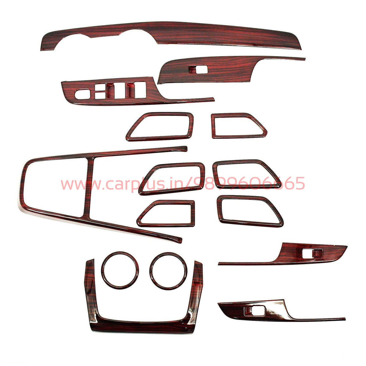 Swift dzire deals interior wooden kit