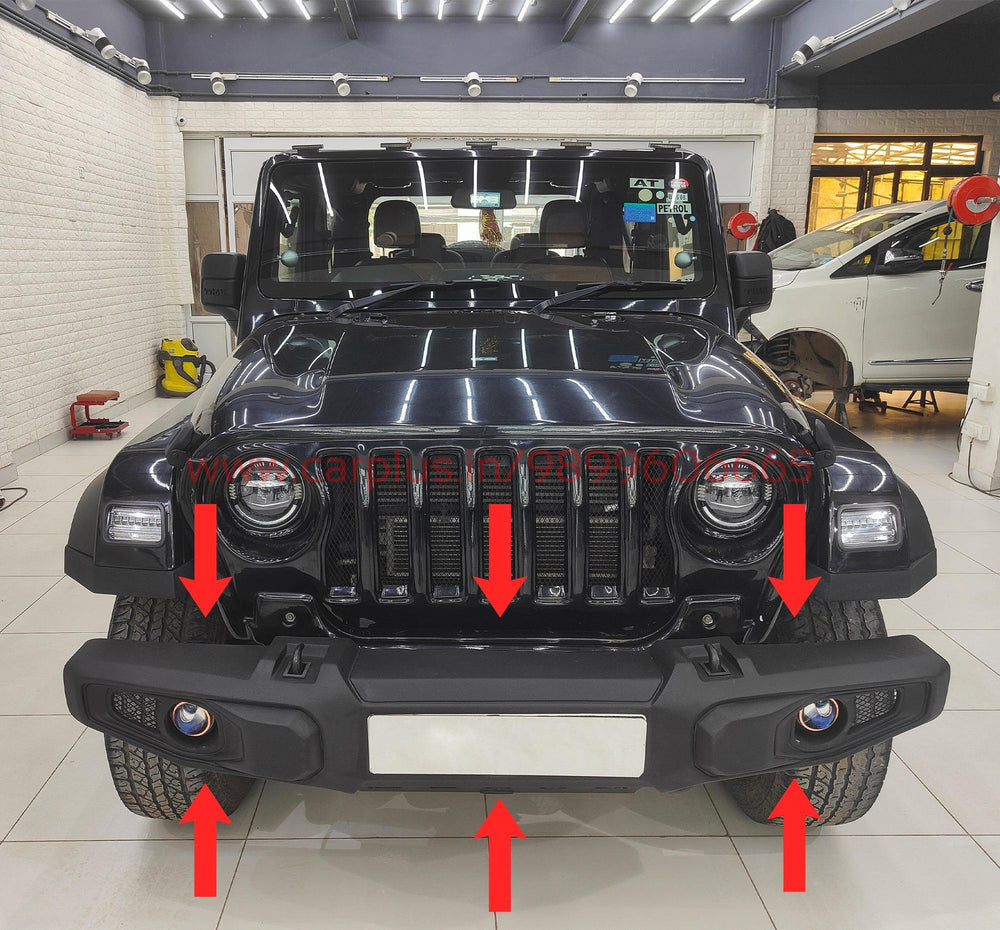 BIMBRA Front Bumper Model-W for Mahindra Thar-EXTERIOR-BIMBRA-CARPLUS