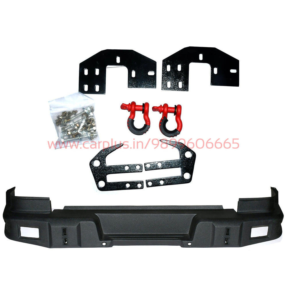 BIMBRA Rear Bumper Model RW for Mahindra Thar-EXTERIOR-BIMBRA-CARPLUS