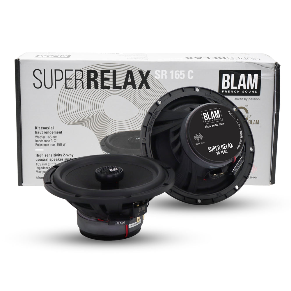 BLAM SUPER RELAX 165mm 2-Way Coaxial Speaker (SR165C)-COAXIAL SPEAKER-BLAM-CARPLUS