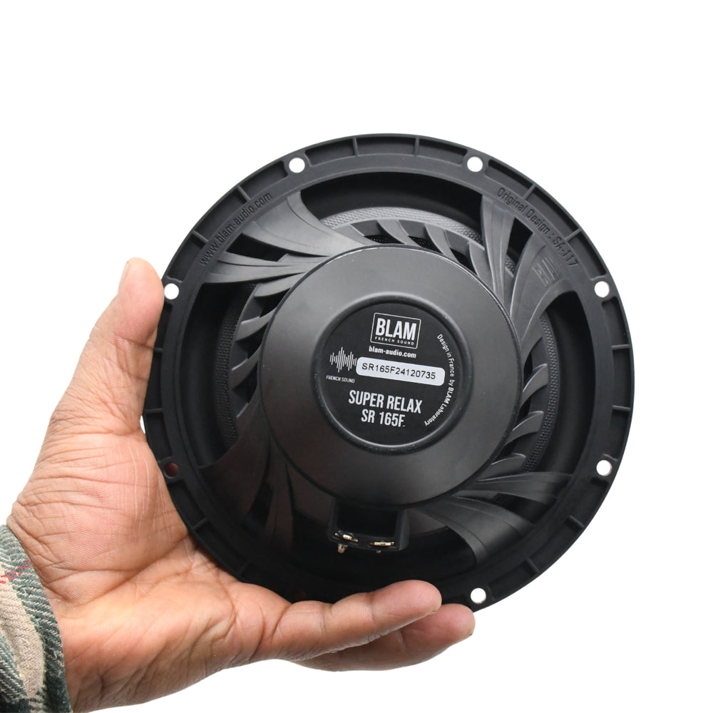 
                  
                    BLAM SUPER RELAX 165mm 2-Way Component Speaker Extra Flat (SR165F)-COMPONENT SPEAKER-BLAM-CARPLUS
                  
                