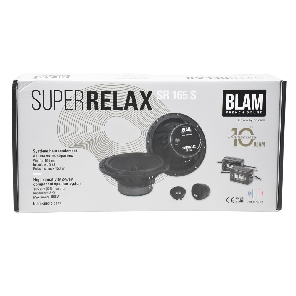 
                  
                    BLAM SUPER RELAX 165mm 2-Way Component Speaker (SR165S)-COMPONENT SPEAKER-Component Speaker-CARPLUS
                  
                