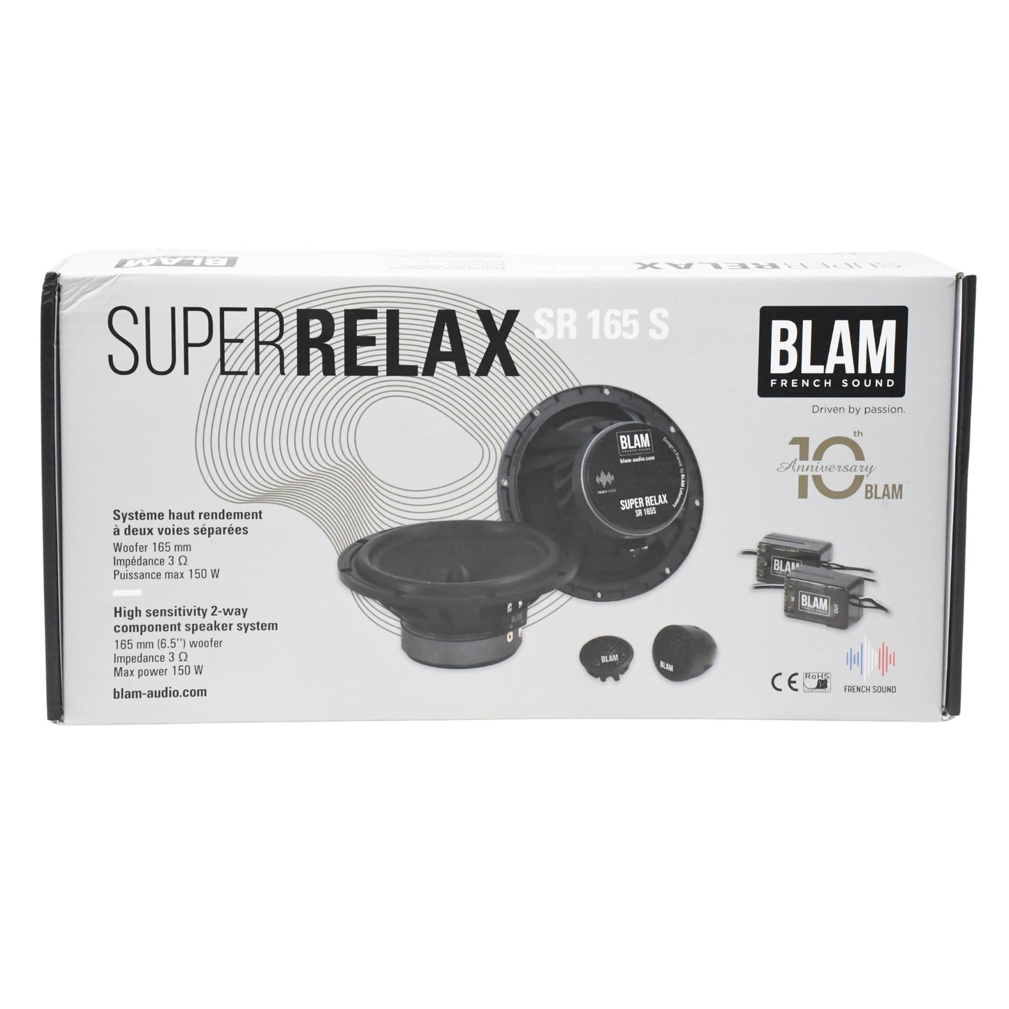 
                  
                    BLAM SUPER RELAX 165mm 2-Way Component Speaker (SR165S)-COMPONENT SPEAKER-Component Speaker-CARPLUS
                  
                