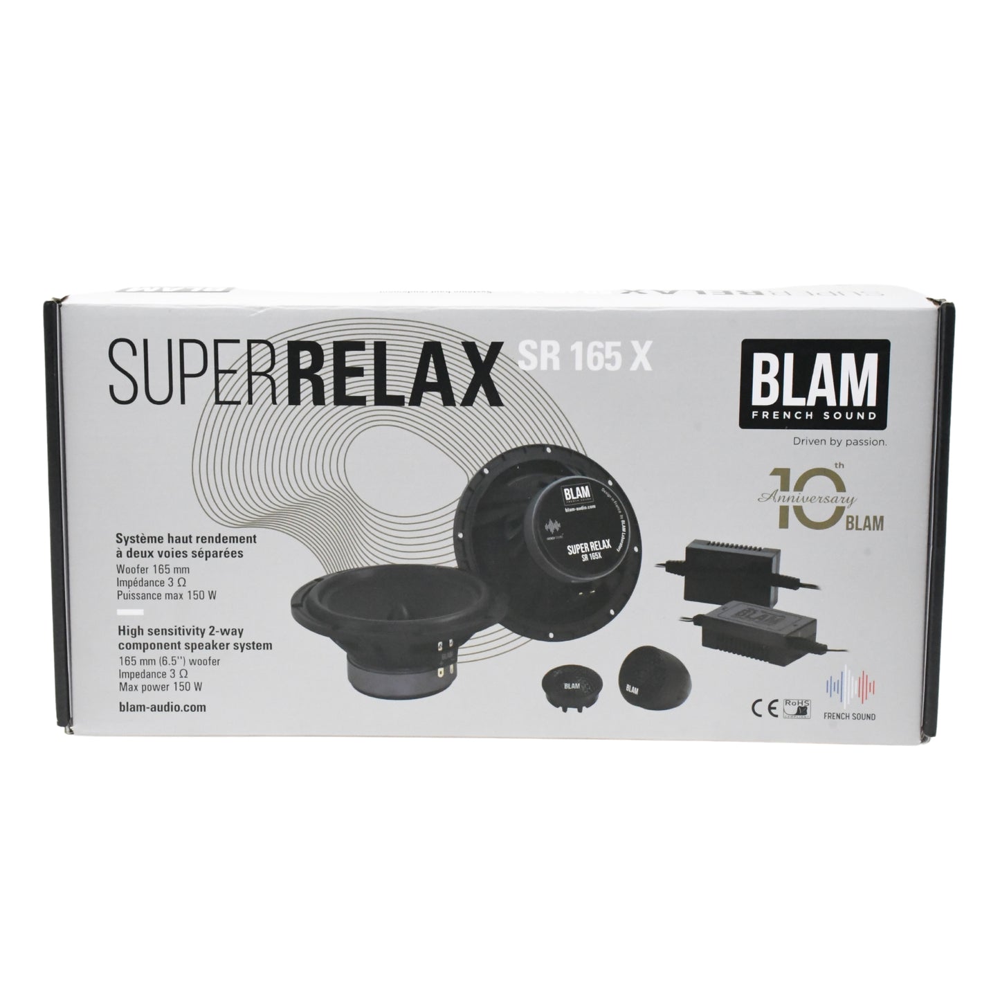 
                  
                    BLAM SUPER RELAX 165mm 2-Way Component Speaker (SR165X)-COAXIAL SPEAKER-BLAM-CARPLUS
                  
                