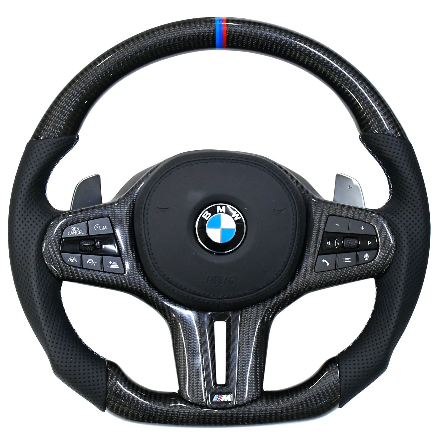 
                  
                    BMW full carbon fibre steering wheel-STEERING WHEEL-RETRO SOLUTIONS-CARPLUS
                  
                