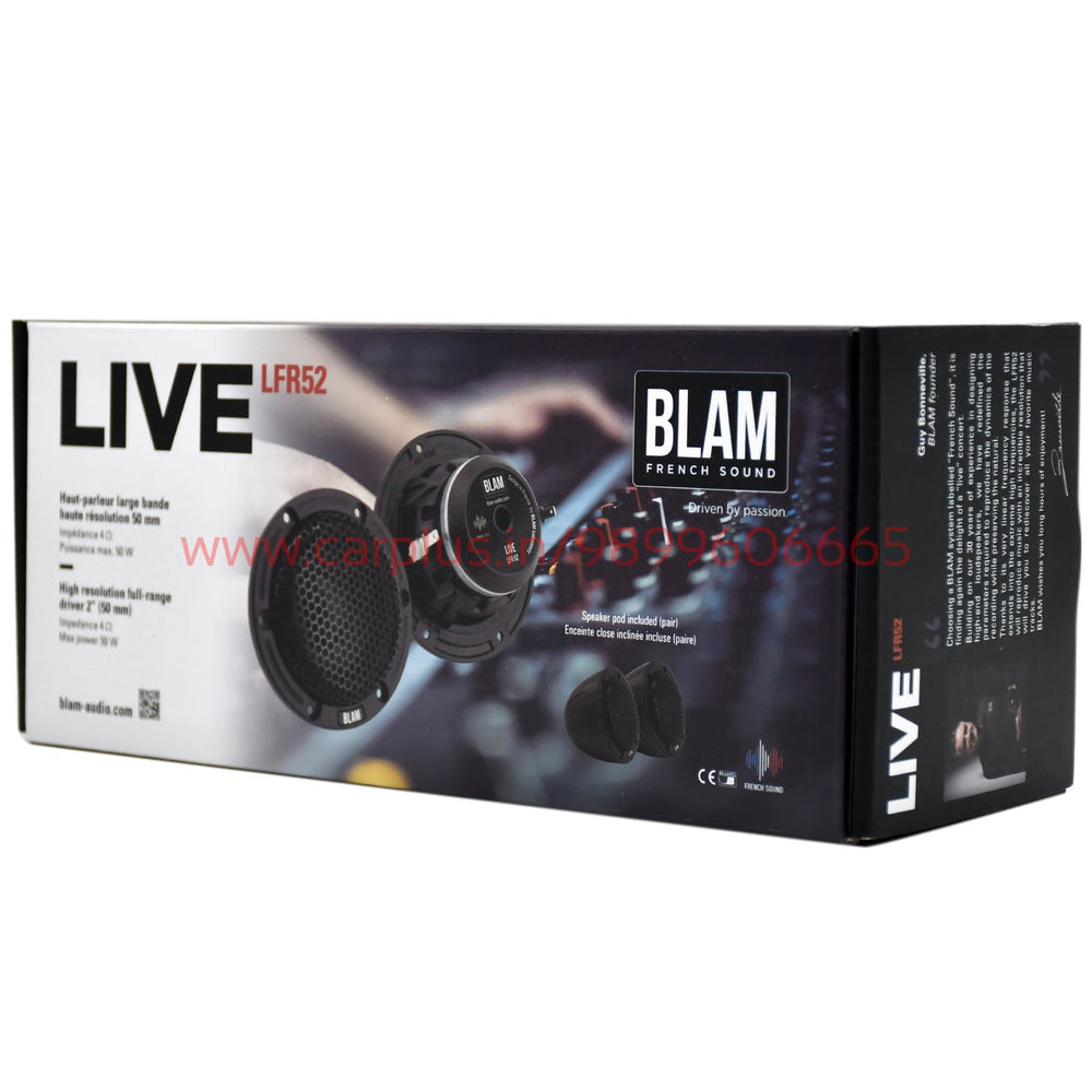 
                  
                    Blam Live 50 MM Full Range Driver 2 Inch - LFR52-SUBWOOFERS-BLAM-CARPLUS
                  
                