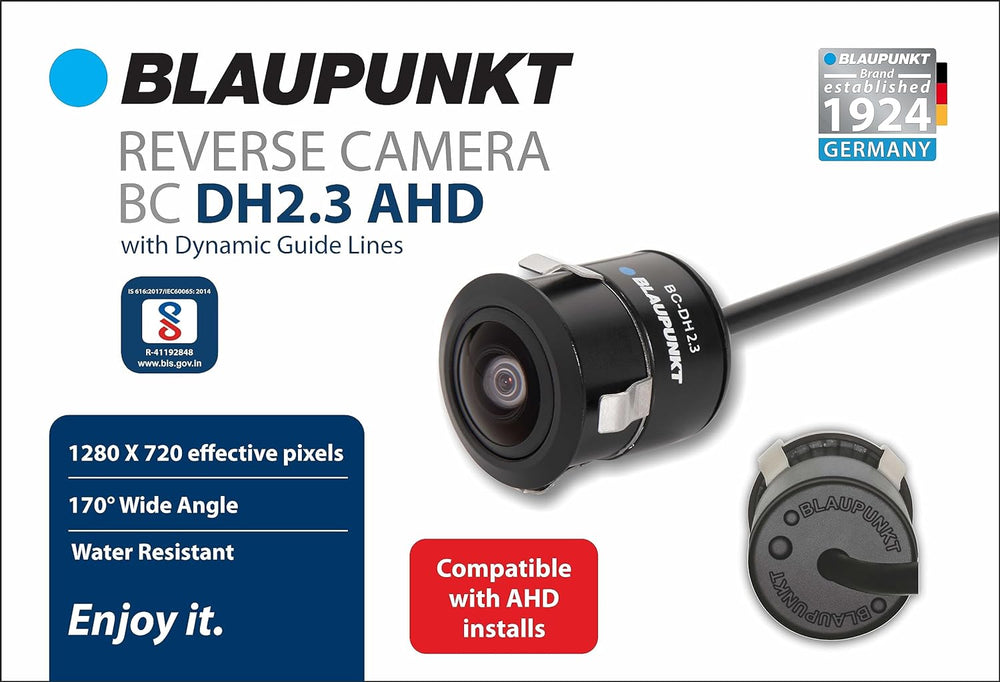 
                  
                    Blaupunkt Universal Rear View Camera With Dynamic Guide Lines BC DH2.3 AHD-CAMERA-BLAUPUNKT-CARPLUS
                  
                