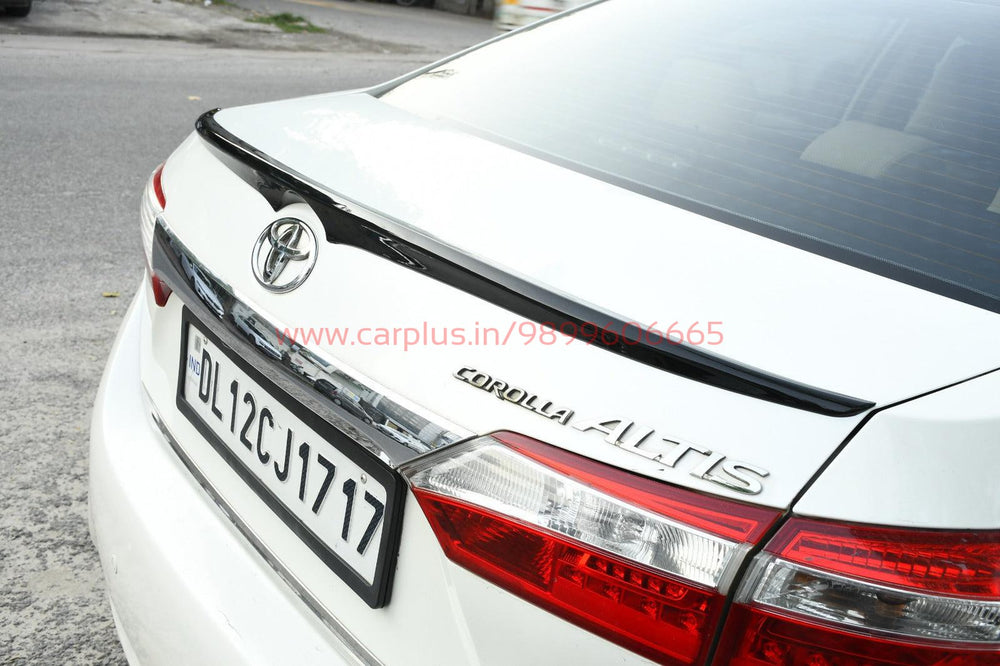 
                  
                    COROLLA SPOILER GLOSS BLACK - 2016 onwards-SPOILER-RETRO SOLUTIONS-CARPLUS
                  
                