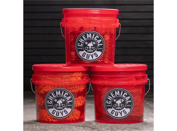 
                  
                    Chemical Guys Heavy Duty Detailing Bucket - Luminous Translucent Red-CONSUMABLES-CHEMICAL GUYS-CARPLUS
                  
                