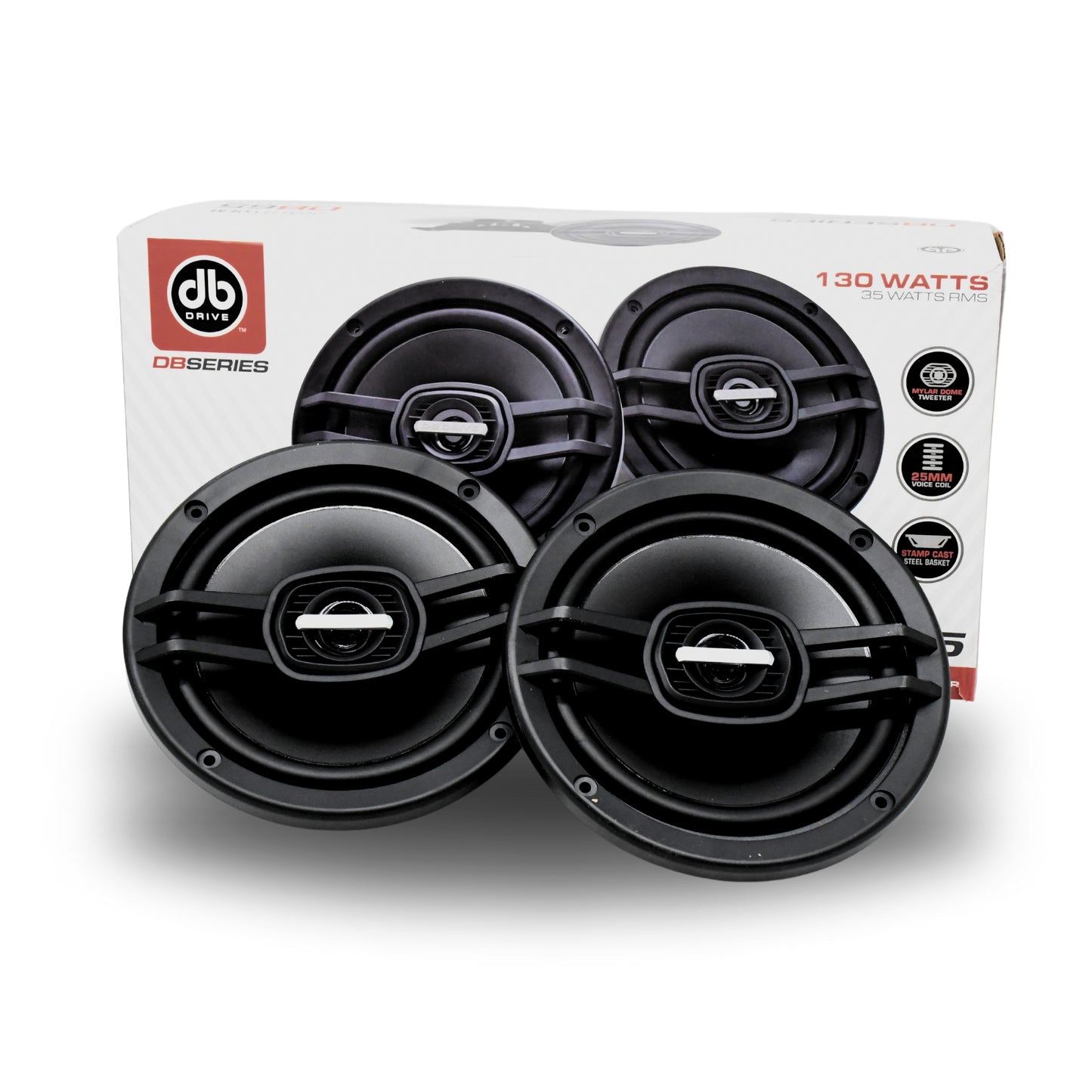 
                  
                    DB Drive DB Series 130 WATTS | 35 WATTS RMS 6.5" Co-Axial (DB65)-COAXIAL SPEAKER-DB DRIVE-CARPLUS
                  
                