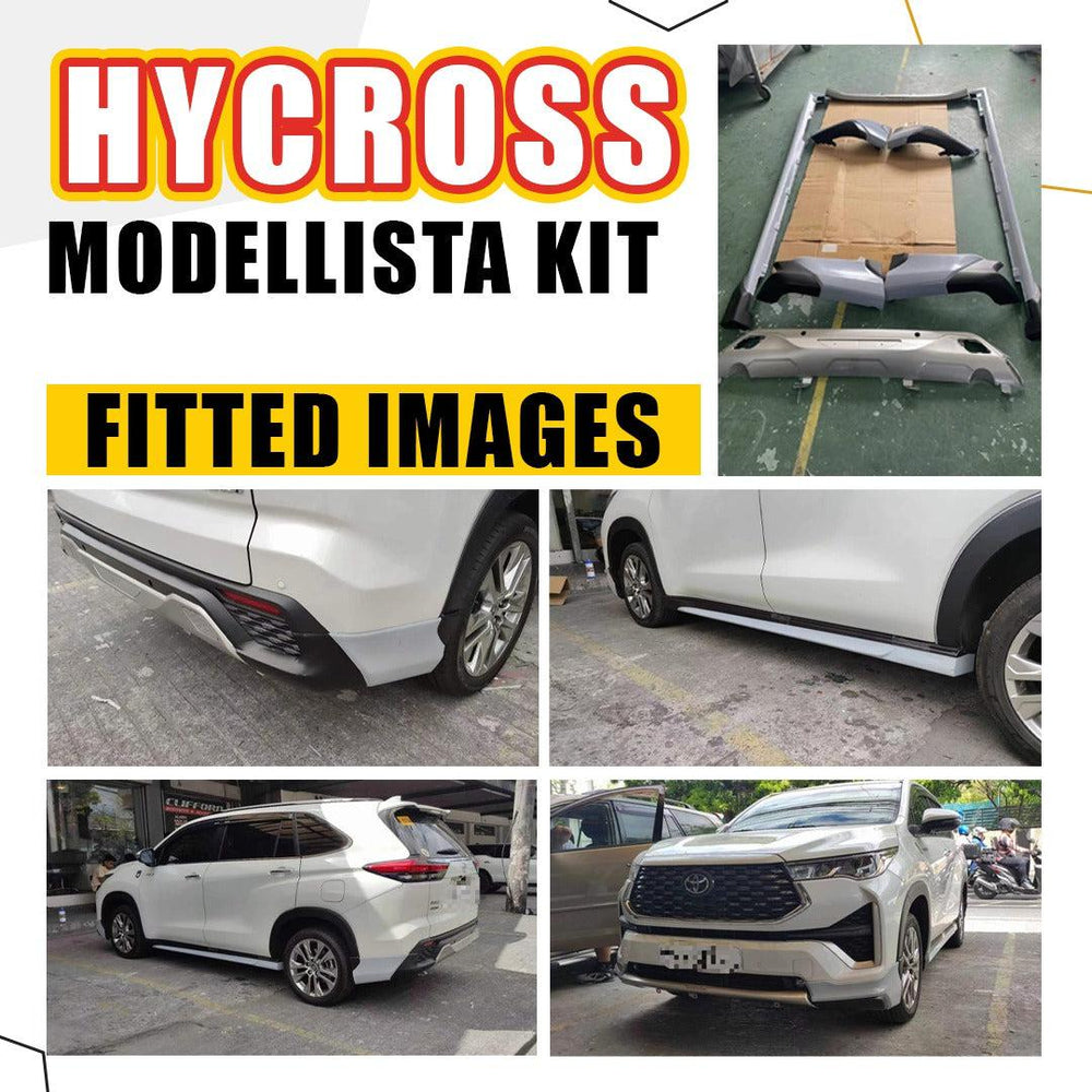 Front & Rear Skirting for Toyota Hycross (MODELLISTA)-SKIRTS-RETRO SOLUTIONS-CARPLUS