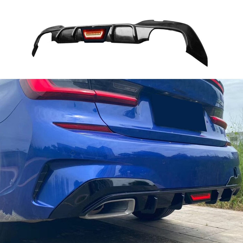 G20 LED DIFFUSER GLOSS BLACK-REAR DIFFUSER-RETRO SOLUTIONS-CARPLUS