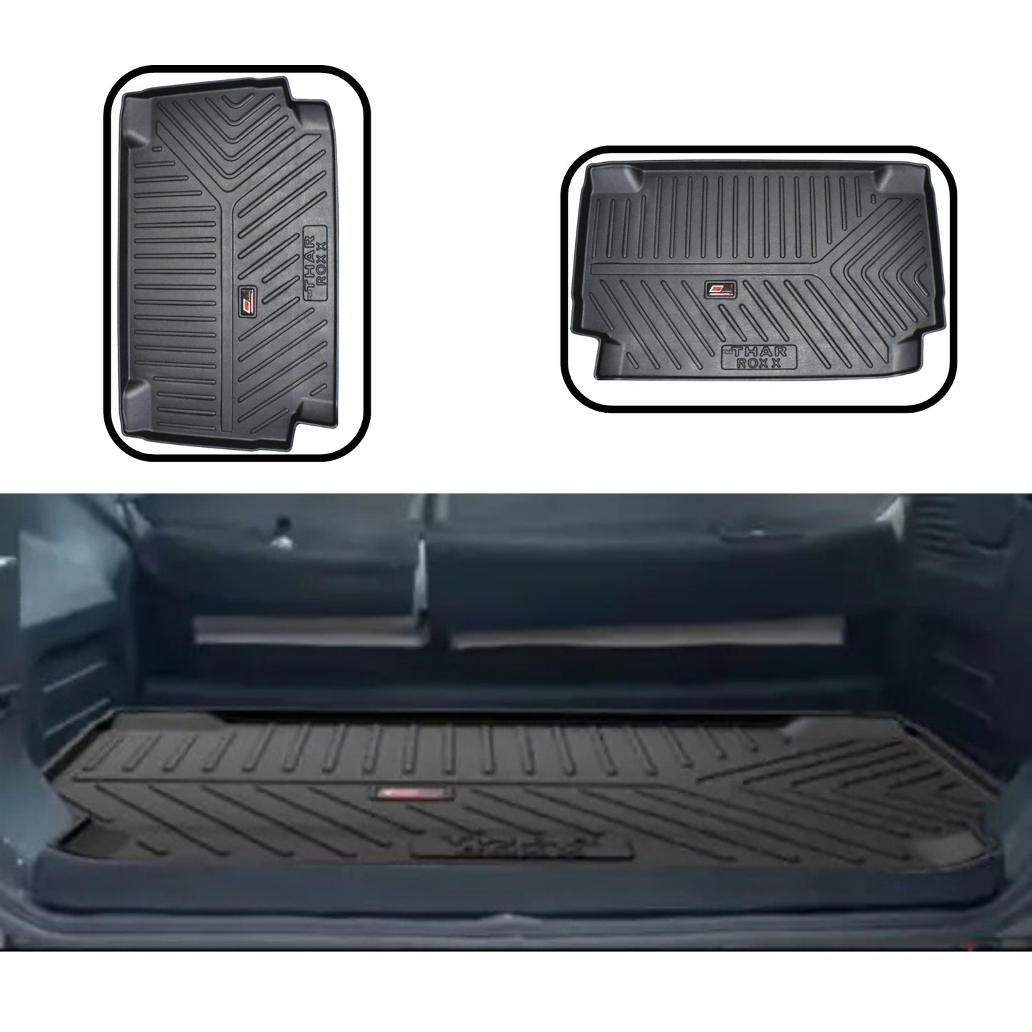 
                  
                    GFX Car Trunk Mat for Mahindra Thar ROXX-CARGO BOOT MATS-GFX-CARPLUS
                  
                