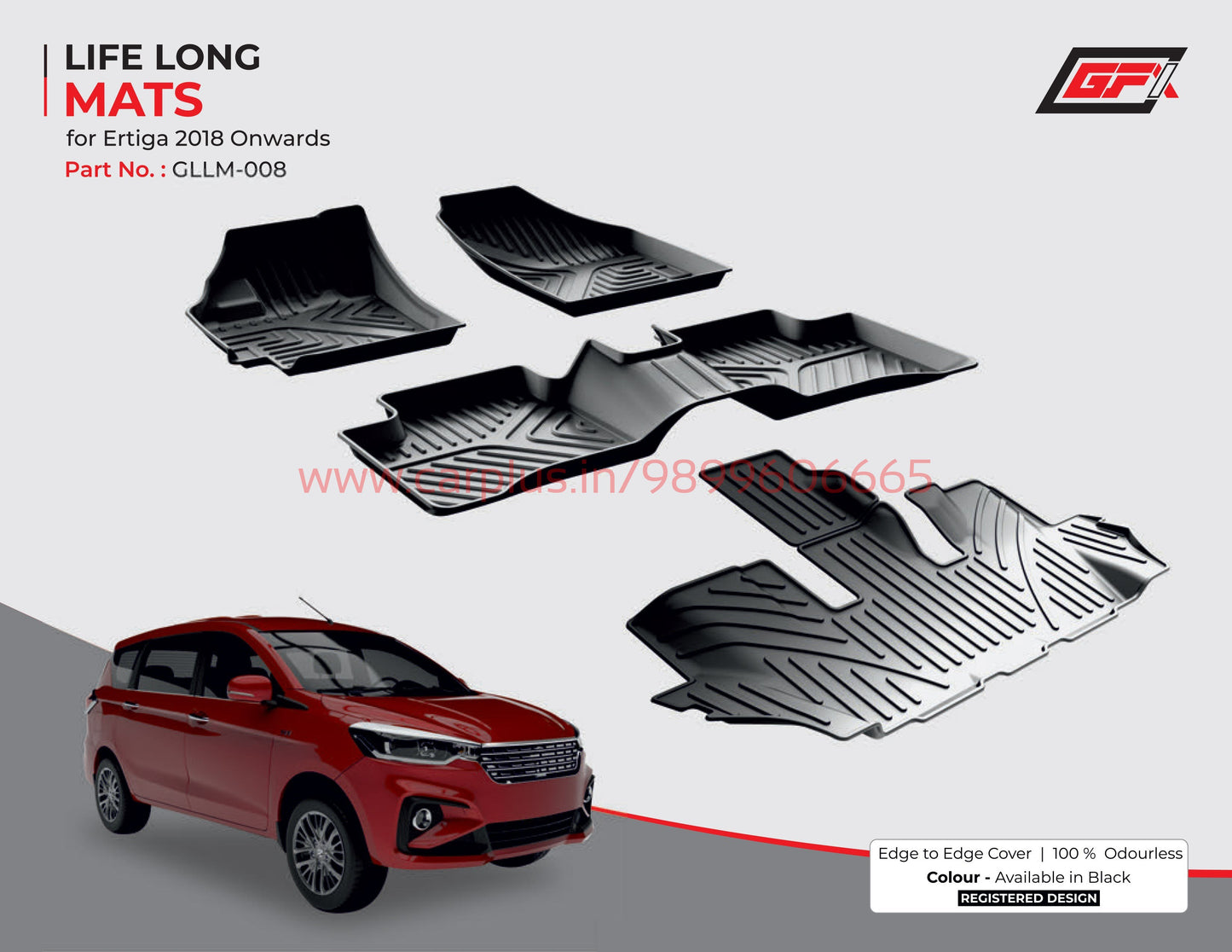 
                  
                    GFX Life Long Car Mats for Maruti Suzuki Ertiga (2018-2021)-Black-LIFE LONG CAR MATS-GFX-CARPLUS
                  
                