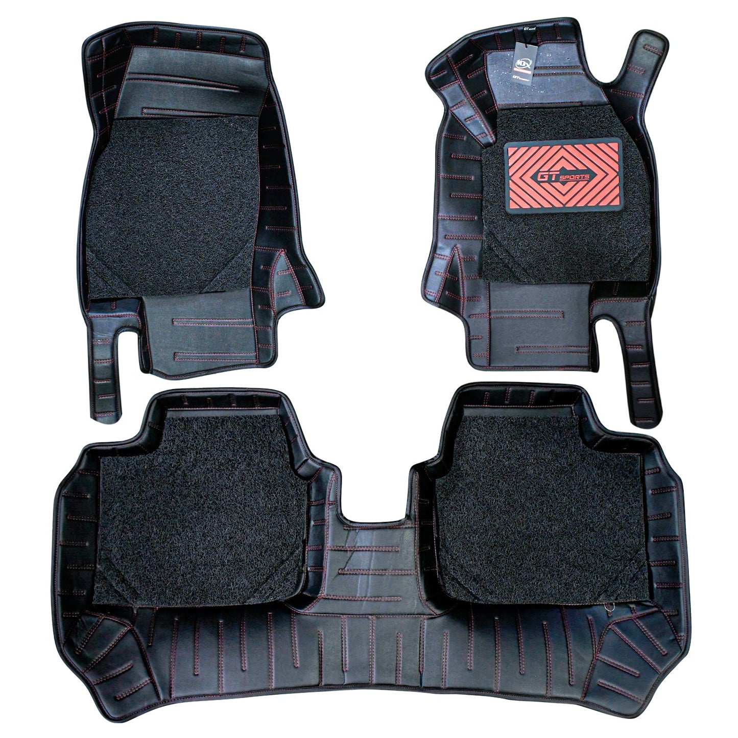 
                  
                    GT Sports 10X Mats With Grass for Volkswagen Virtus-Black With Red Stiching-7D MATS-GT SPORT-CARPLUS
                  
                