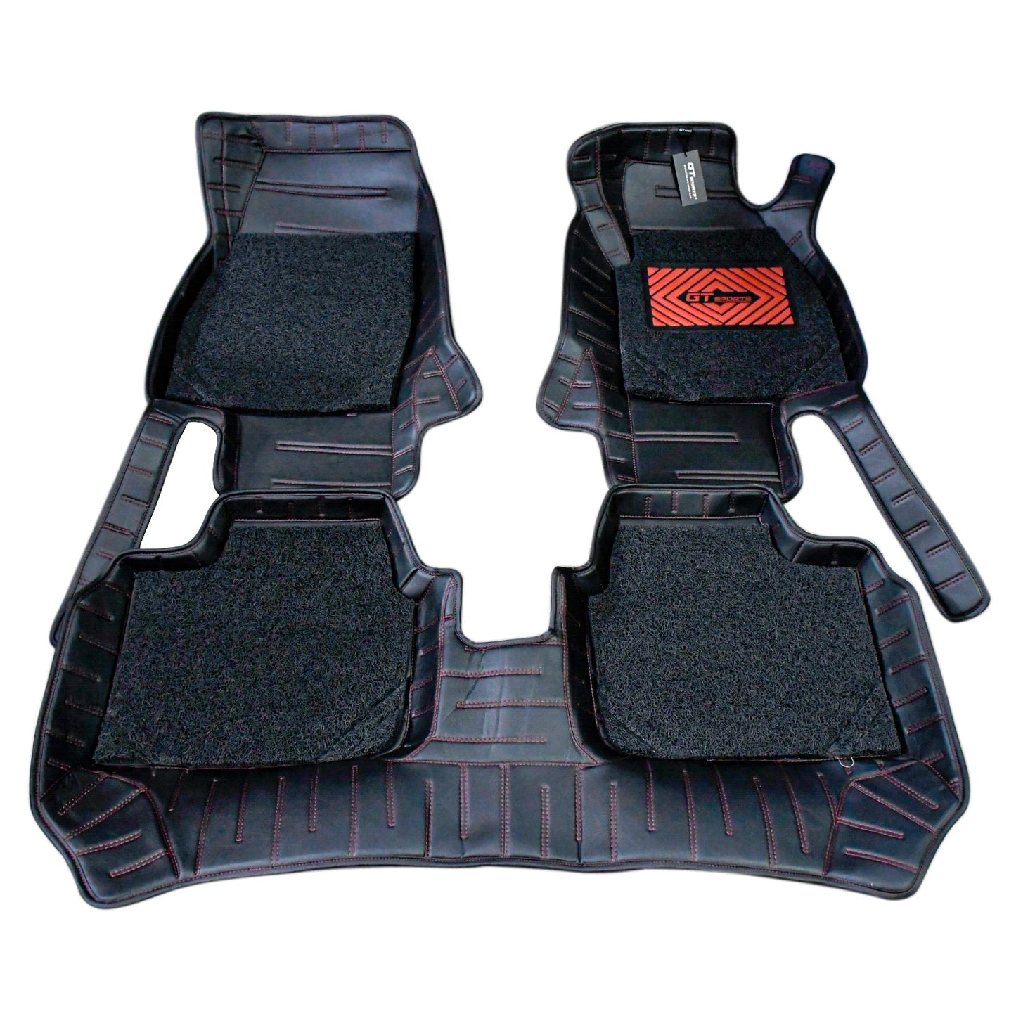 
                  
                    GT Sports 10X Mats With Grass for Volkswagen Virtus-Black With Red Stiching-7D MATS-GT SPORT-CARPLUS
                  
                