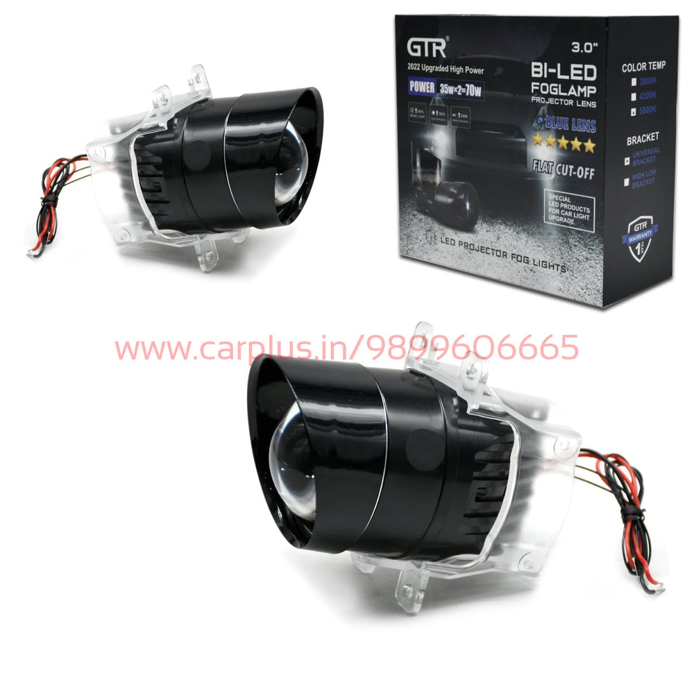 
                  
                    GTR 3.0" BI-LED Fog Lamp Projector Lens 5800K-FOG LIGHTS-KMH-UNIVERSAL BRACKET-CARPLUS
                  
                