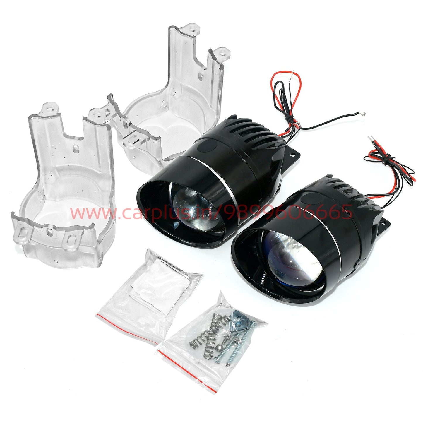 
                  
                    GTR 3.0" BI-LED Fog Lamp Projector Lens 5800K-FOG LIGHTS-KMH-HIGH LOW BRACKET-CARPLUS
                  
                