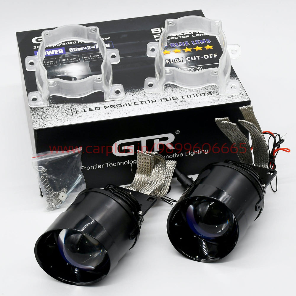 
                  
                    GTR 3.0" BI-LED Fog Lamp Projector Lens 5800K(Universal Bracket)-FOG LIGHTS-KMH-CARPLUS
                  
                