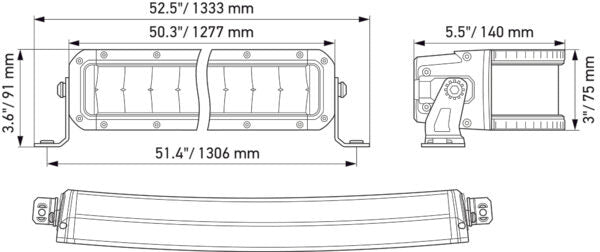 
                  
                    Hella 358.196-431 Black Magic- TSS Double Bar 50"-LIGHT BAR-HELLA-CARPLUS
                  
                