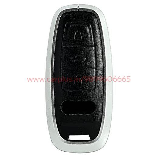 KMH Aluminium Alloy with Leather Car Key Cover Compatible for Audi A3 –  CARPLUS