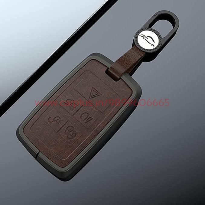 KMH Aluminium Car Key Cover for Range Rover D1-Aluminium Key Cover-KMH-Aluminium Key Cover-SILVER WHITE-CARPLUS