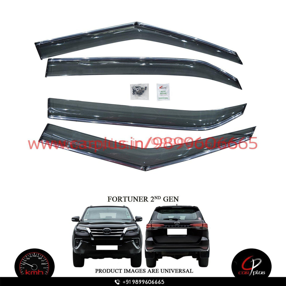 KMH Chrome Line Door Visor For Toyota Fortuner KMH-DOOR VISOR DOOR VISOR.