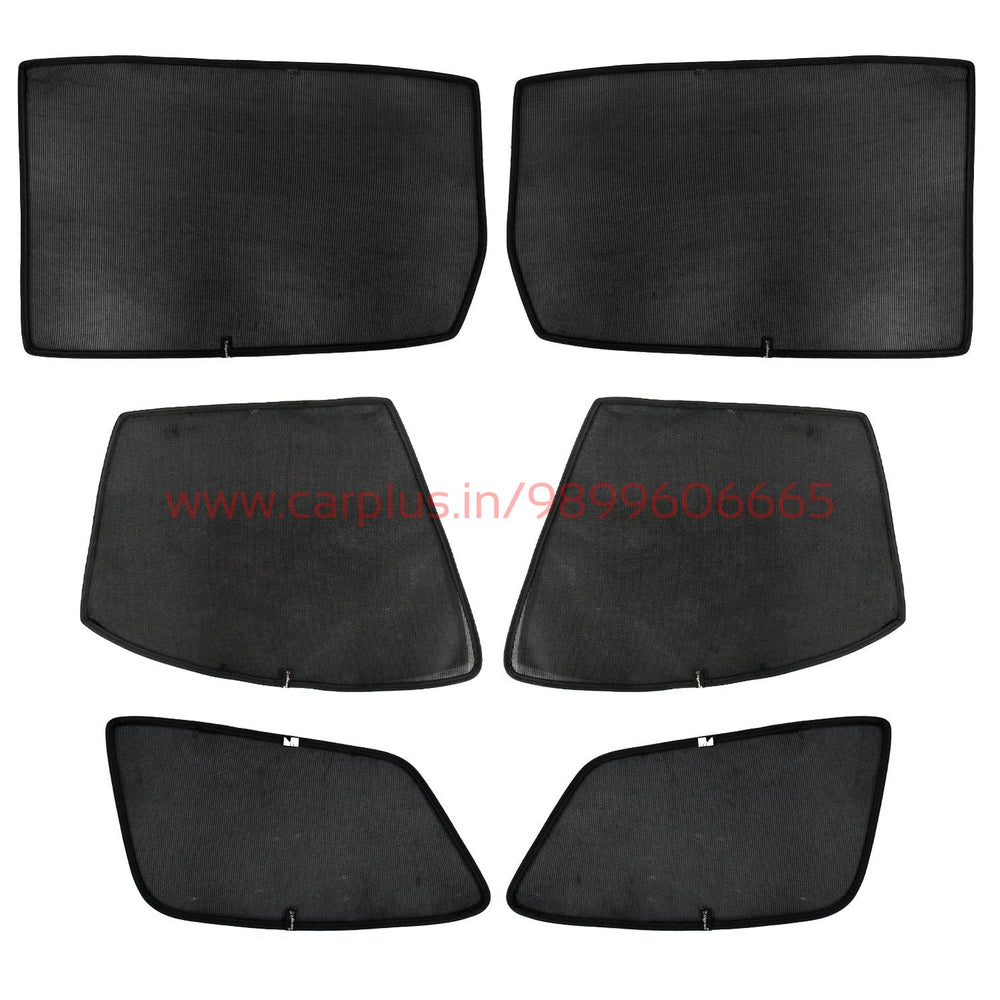 KMH Fixed Curtains For Mahindra XUV 700 (1st GEN)-FIXED SUNSHADE-KMH-DC-SIDE (6PCS)-CARPLUS