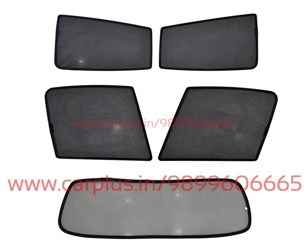 KMH Fixed Curtains For Mahindra Scorpio N-SIDE (6PCS)-FIXED SUNSHADE-KMH-CARPLUS