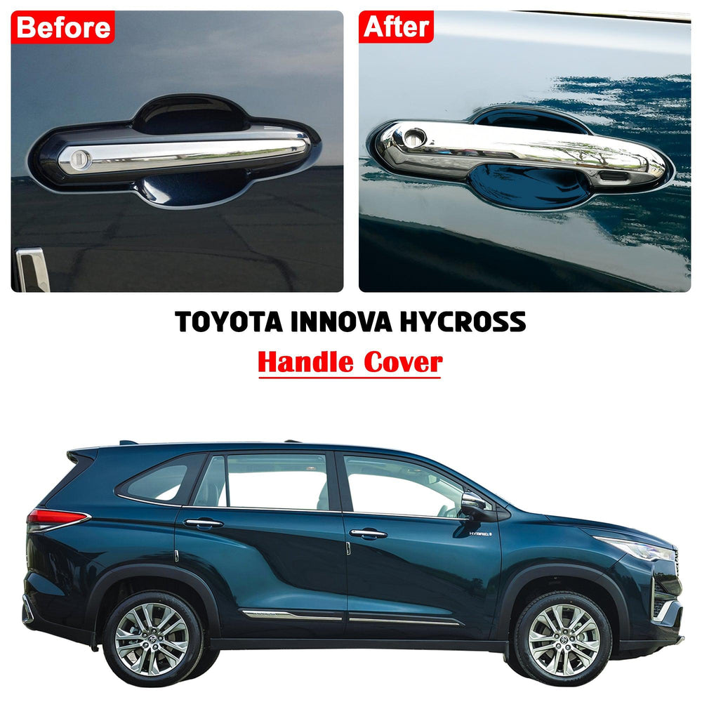KMH Side Vent Cover Chrome for Toyota Hycross(Set Of 2 Pcs)