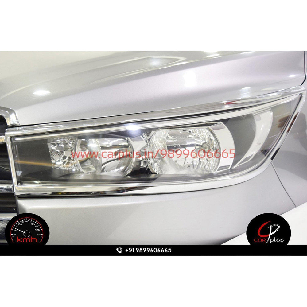 KMH Head Light Cover Chrome For Toyota Innova Crysta (2nd GEN) – CARPLUS