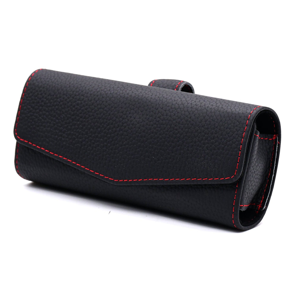 Indha Black Vegan Leather Eyewear Cases at Discounted Price |Shop Now