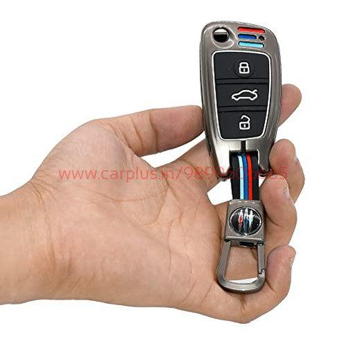 
                  
                    KMH Metal With Silicone Car Key Cover for Audi D3-METAL KEY COVER-KMH-METAL KEY COVERS-CARPLUS
                  
                