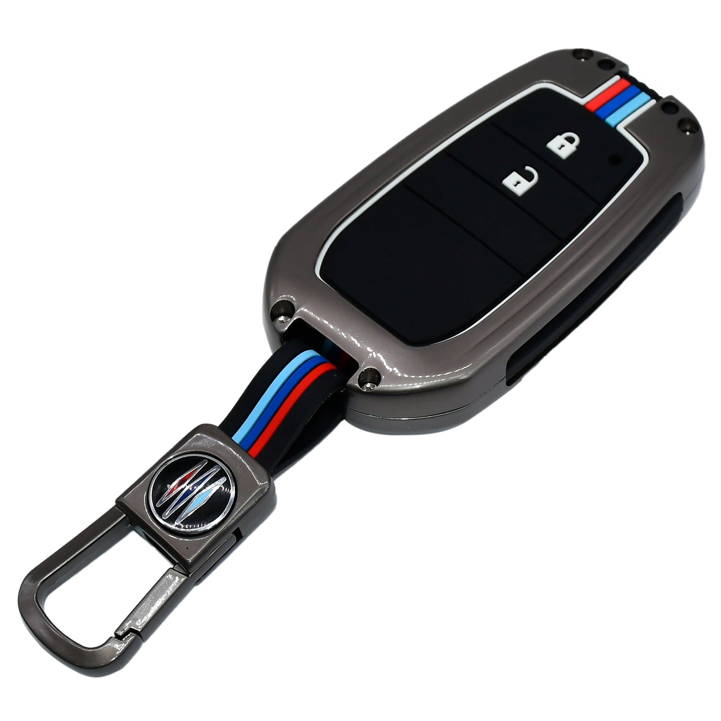 KMH Metal With Silicone Car Key Cover for Kia Flip Key(4 Button , D5) –  CARPLUS