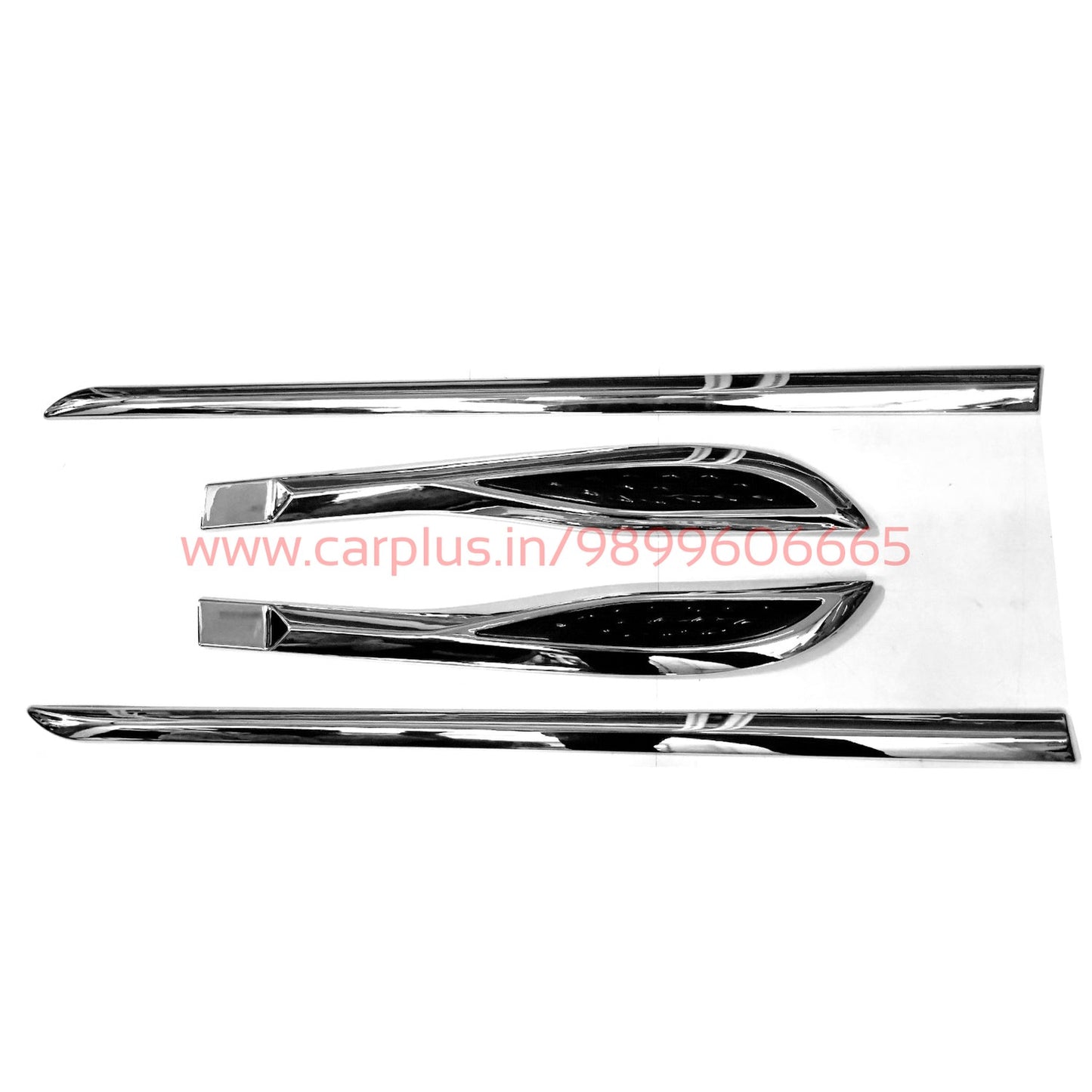 
                  
                    KMH Side Beeding for Maruti Suzuki Baleno(Black With Chrome)-CSA BALENO-KMH-CARPLUS
                  
                