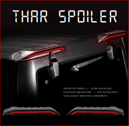 KMH Spoiler for Mahindra Thar-SPOILER-KMH-CARPLUS