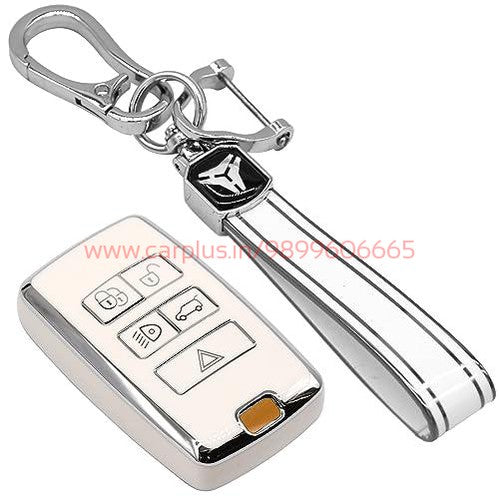 KMH TPU Silver Car Key Cover Compatibile with Range Rover Sport 2, Dis –  CARPLUS
