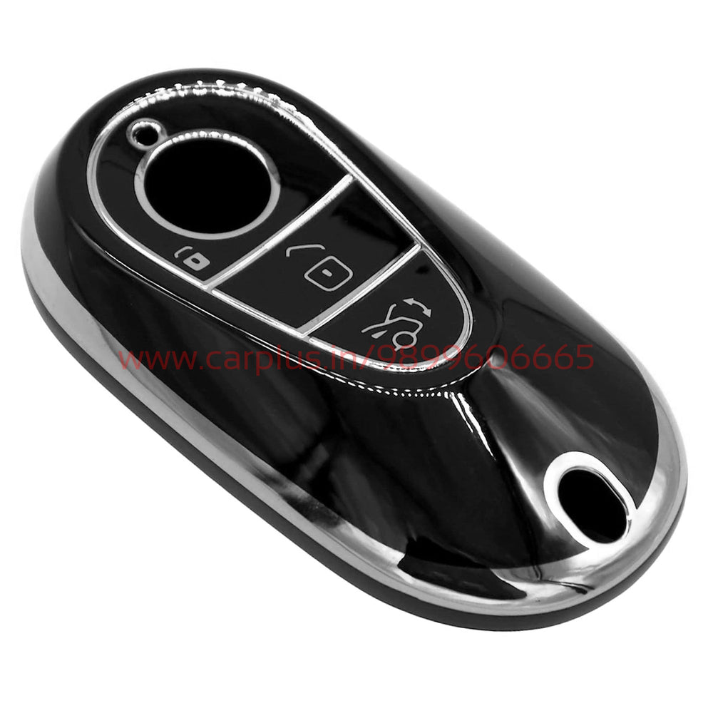 KMH - TPU Silver Car Key Cover Compatible for New Mercedes Benz S Clas –  CARPLUS
