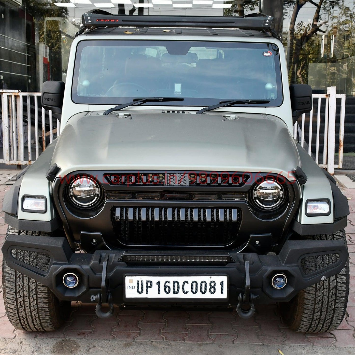 
                  
                    KMH Topfire Front Grill for Mahindra Thar-GRILLS-KMH-CARPLUS
                  
                