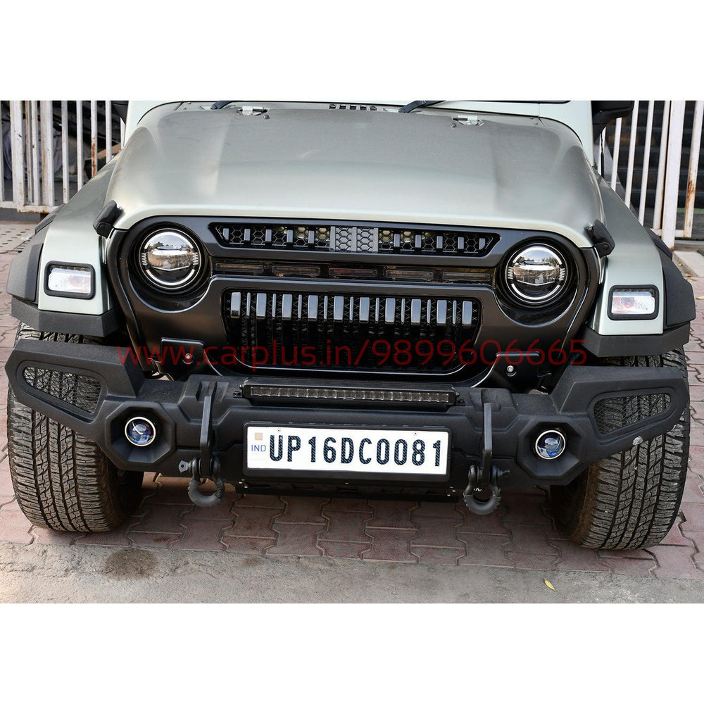 KMH Topfire Front Grill for Mahindra Thar-GRILLS-KMH-CARPLUS