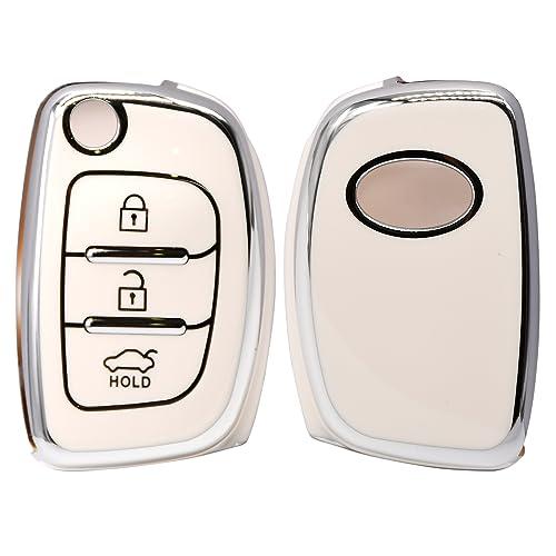 
                  
                    Kmh TPU Silver Key Cover For Hyundai D2.5 (KC-16)-KEY COVER - TPU Silver-KMH-PACK OF 1-BLACK-CARPLUS
                  
                