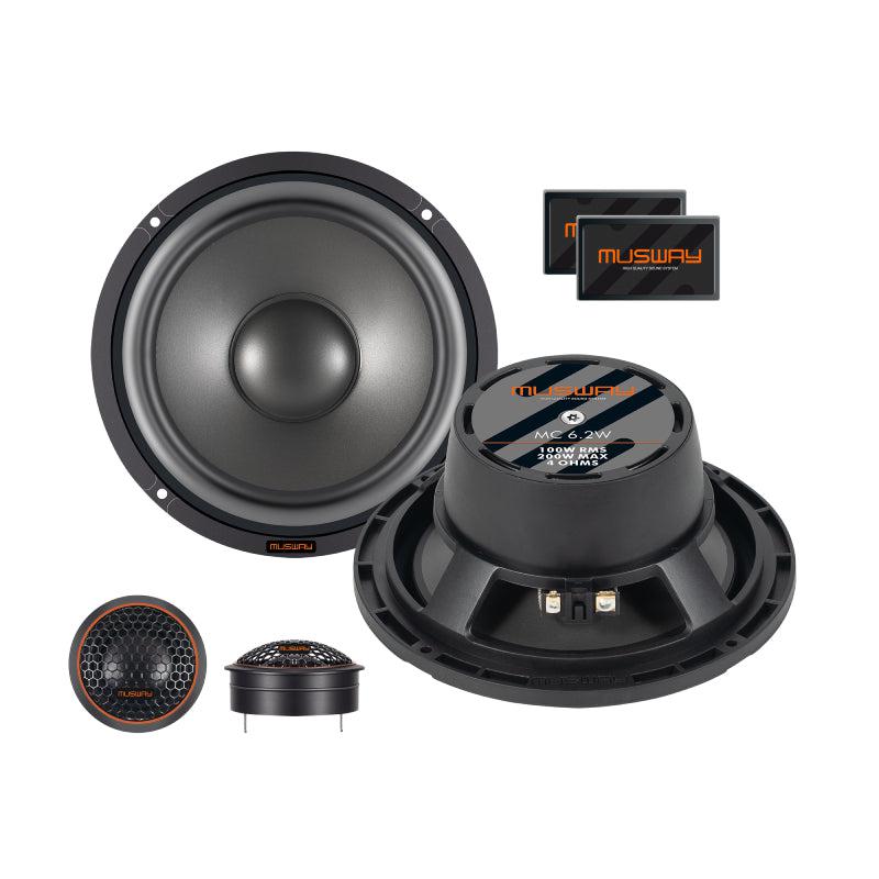 
                  
                    MUSWAY 6.5" Component Speaker - MC-6.2C-COMPONENT SPEAKERS-MUSWAY-CARPLUS
                  
                