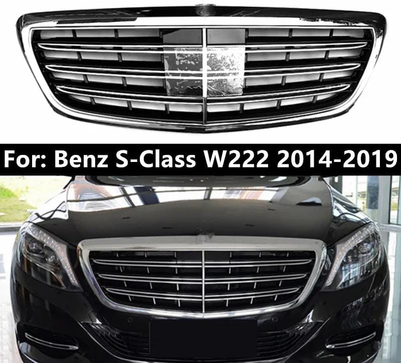 Mercedes w222 s class grill-MERCEDES GRILLS-RETRO SOLUTIONS-CARPLUS