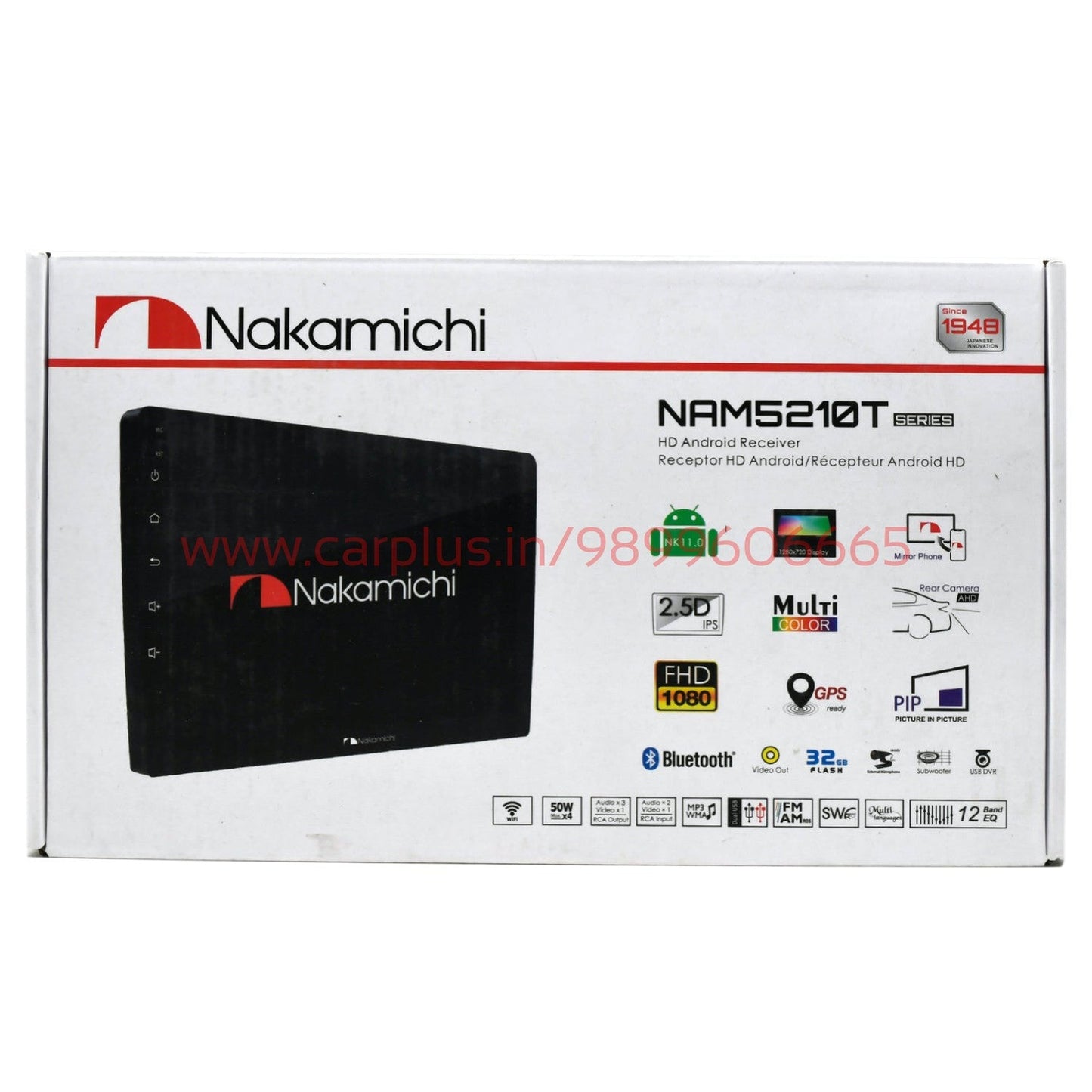 
                  
                    NAKAMICHI NAM5210T Touch Screen LCD Screen-ANDROID SCREENS-NAKAMICHI-9" (1+32)-CARPLUS
                  
                