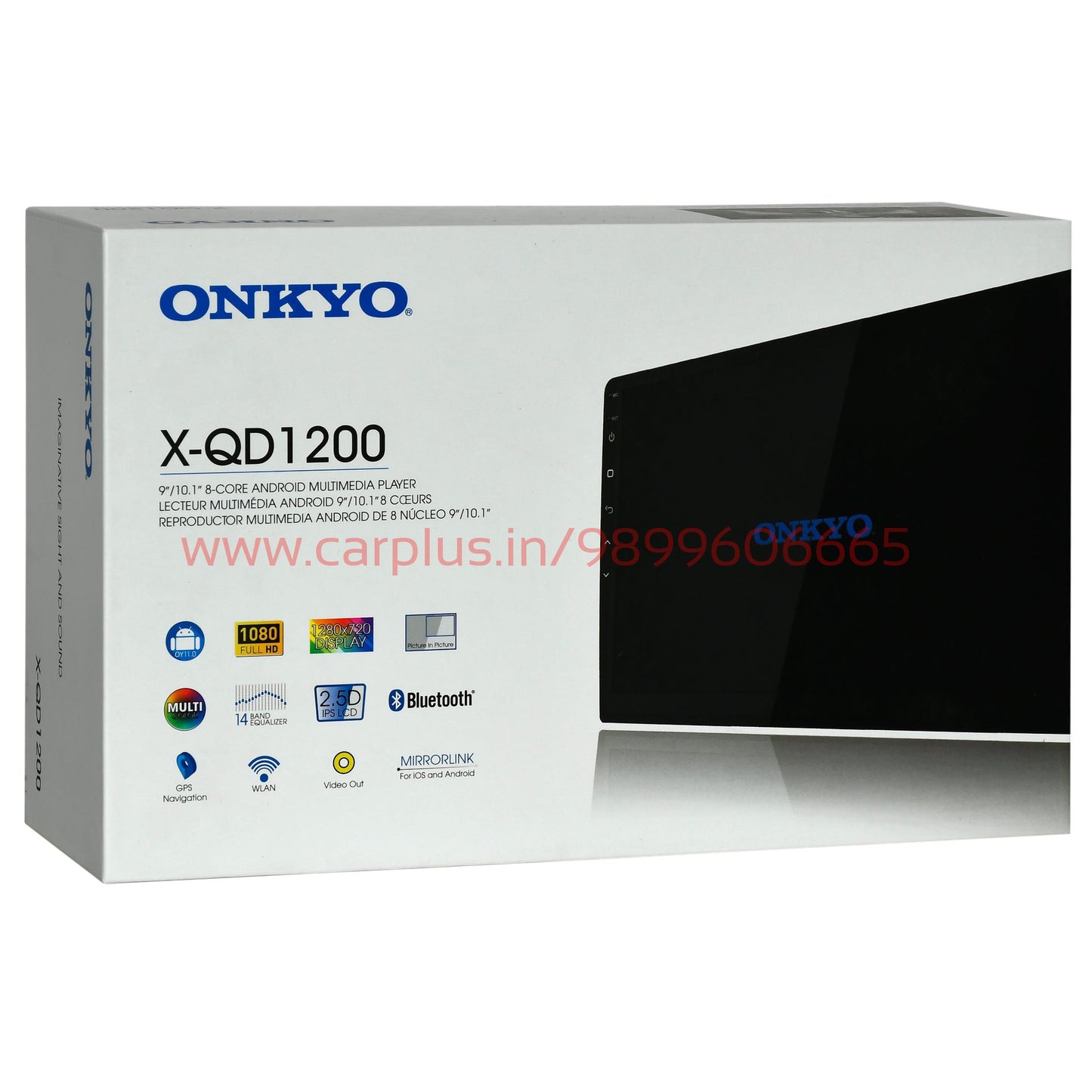 
                  
                    ONKYO X-QD1200-9" Android Multimedia Player(2+32GB)-MULTIMEDIA PLAYERS-ONKYO-CARPLUS
                  
                