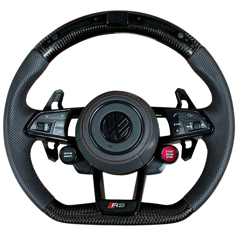 R8 Style LED Steering Wheel for Volkswagen Polo-STEERING WHEEL-RETRO-CARPLUS