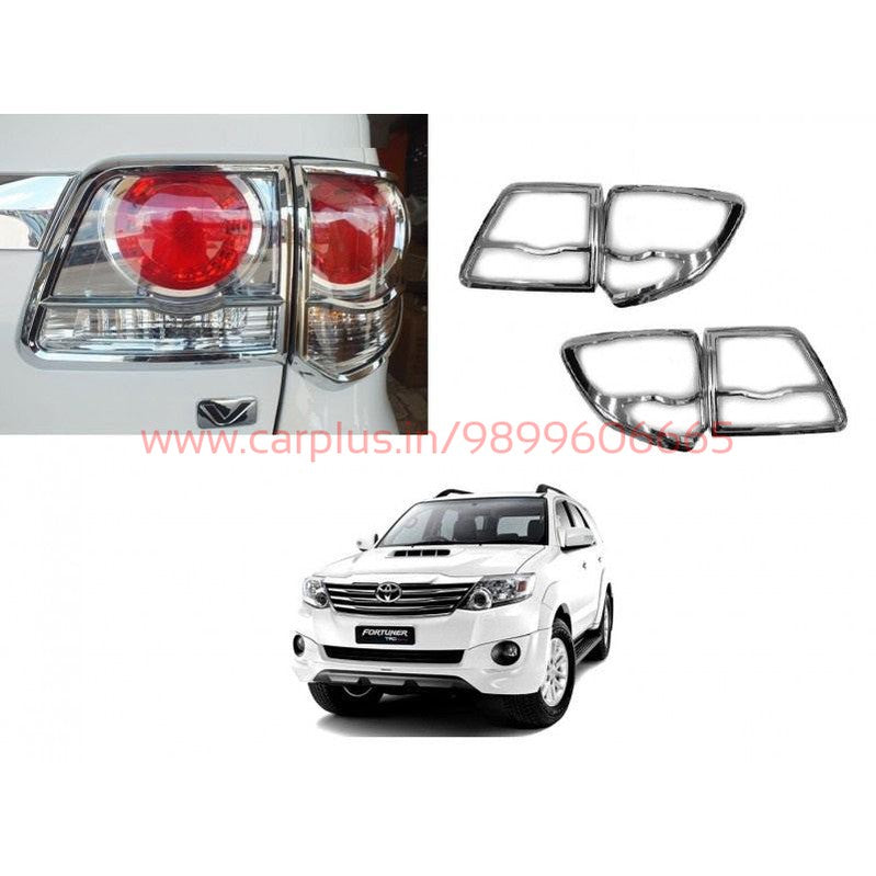 Tail Light Chrome for Old Fortuner-EXTERIOR-KMH-CARPLUS