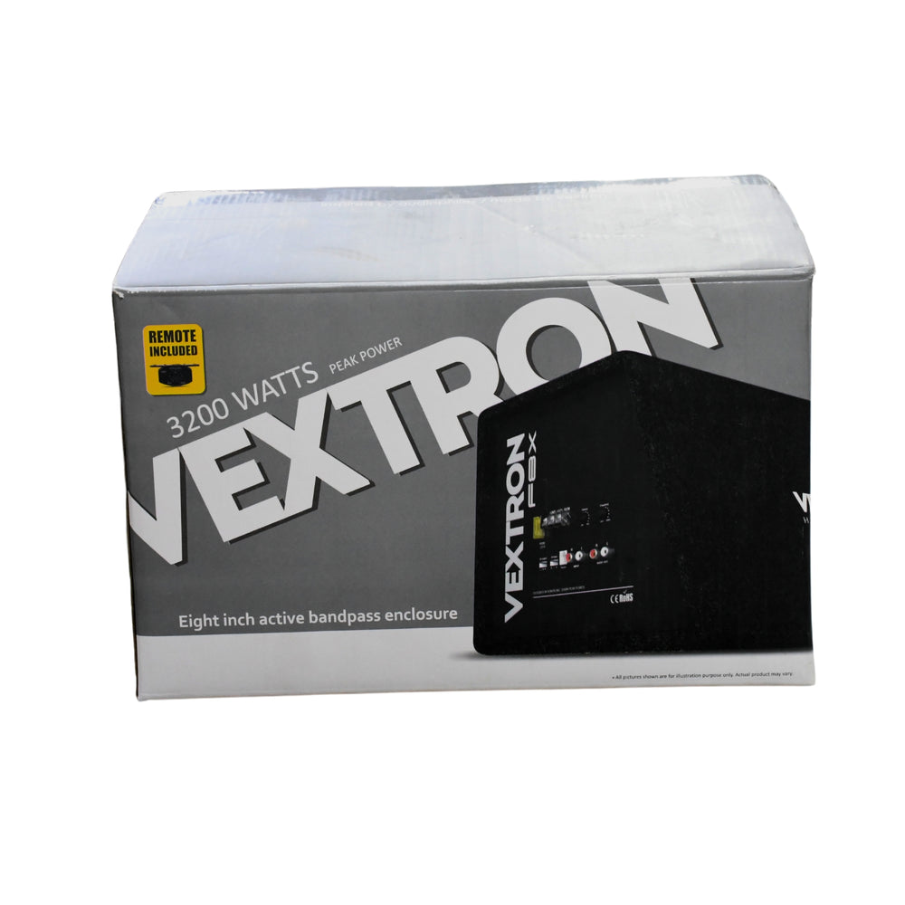 VEXTRON F8X (8 Inch | 200MM) Active Bandpass Enclosure-ACTIVE ENCLOSURE-VEXTRON-CARPLUS