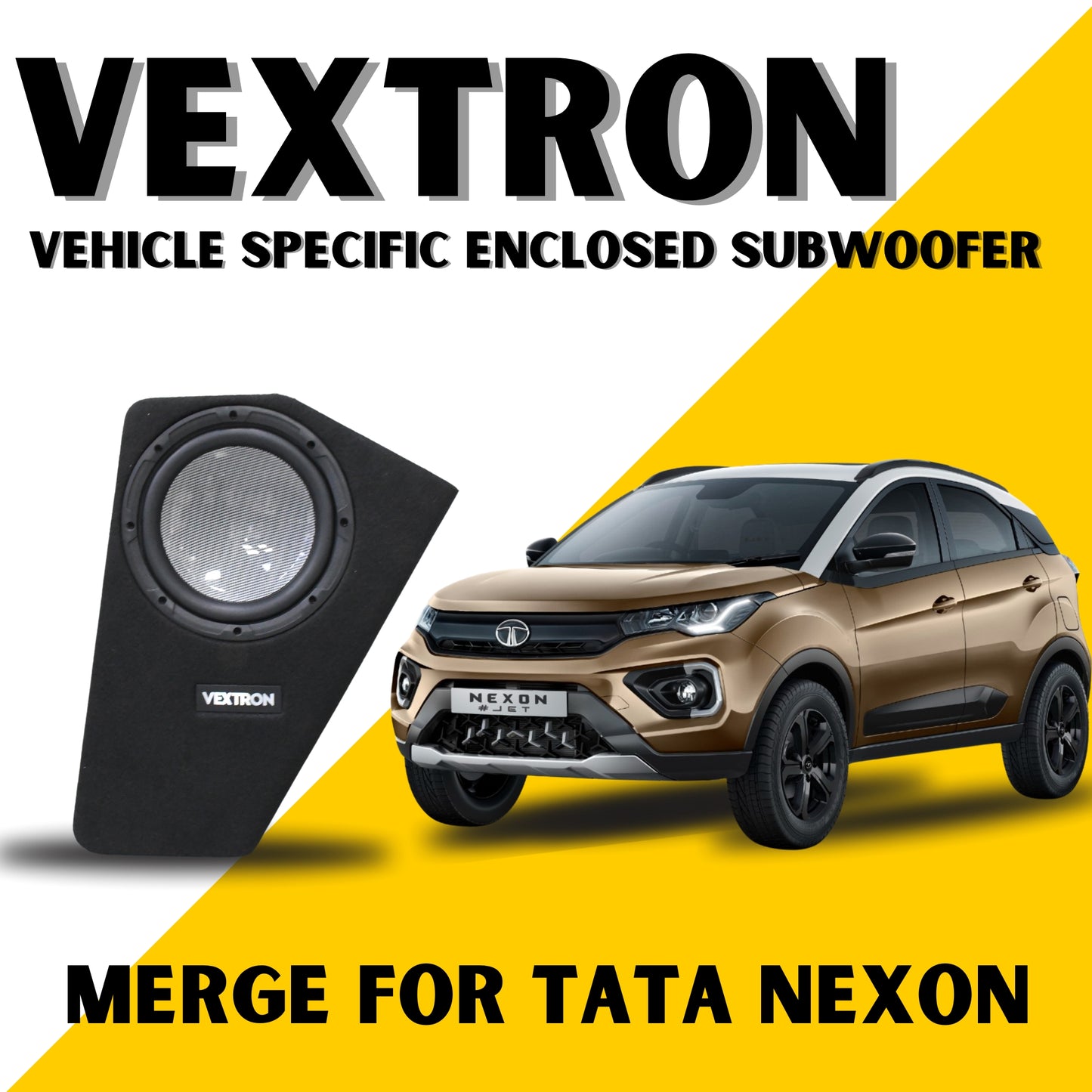 
                  
                    VEXTRON Vehicle Specific Enclosed Subwoofer - Vextron Merge for Tata Nexon-ACTIVE ENCLOSURE-VEXTRON-CARPLUS
                  
                