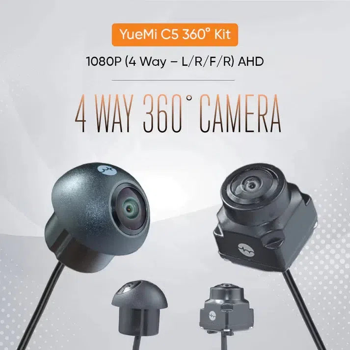 
                  
                    YueMi Ecosystem C5-360 Degree Camera Addon Kit 1080P (4 Way )AHD-360 DEGREE CAMERA-YueMi-CARPLUS
                  
                